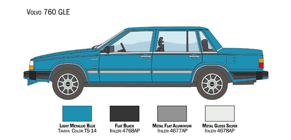 Italeri Volvo 760 GLE