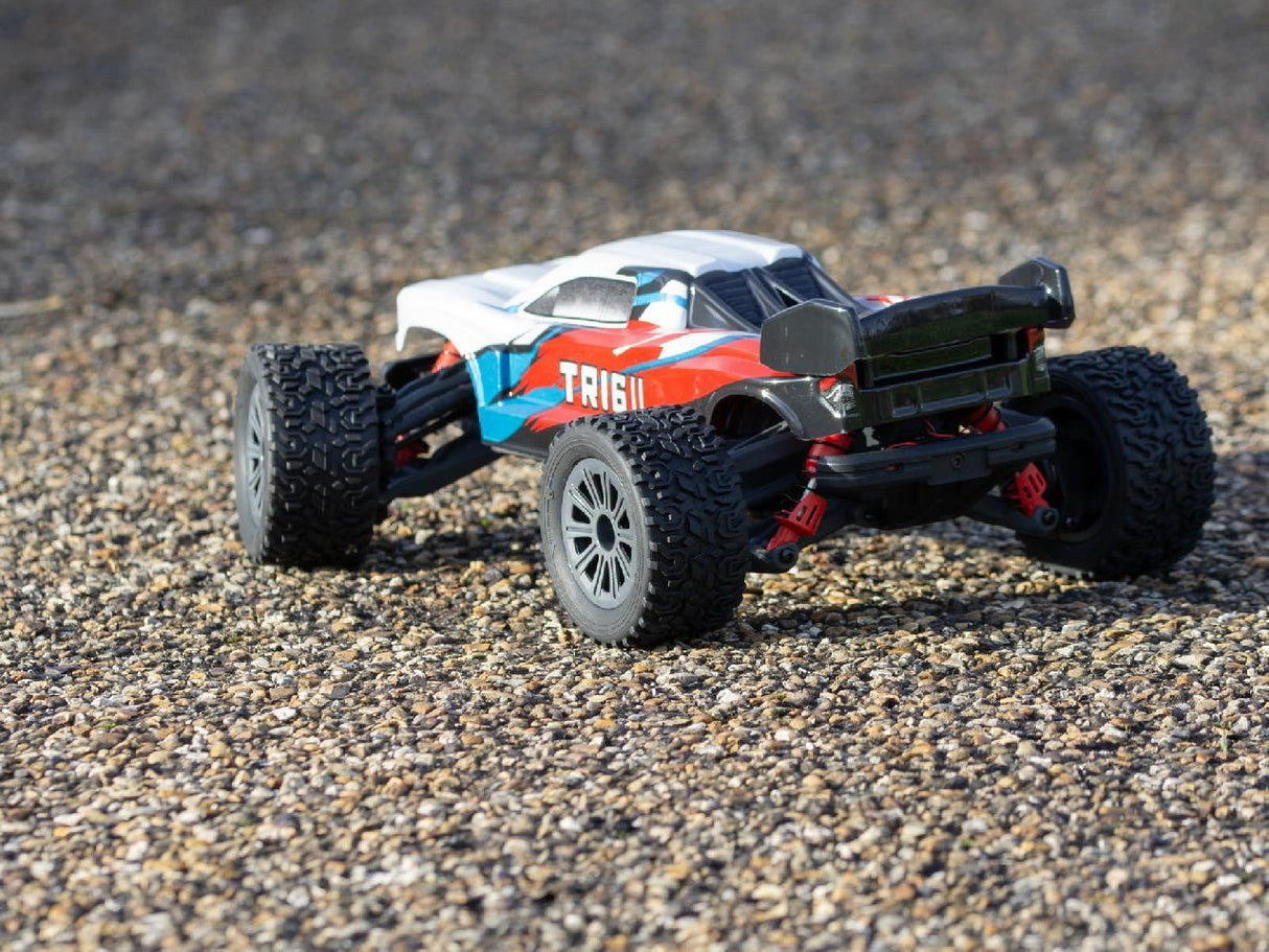 Pd Racing Tr16Ii Brushed Rc Truggy (Red, Blue & White)