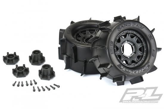 ProLine Sand Paw 2.8 Tyres On Raid 6X30 Blk Wheels Stam/Rust