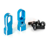 Yeah Racing Aluminum Height Adjustable Servo Mount For 1/10 Blue