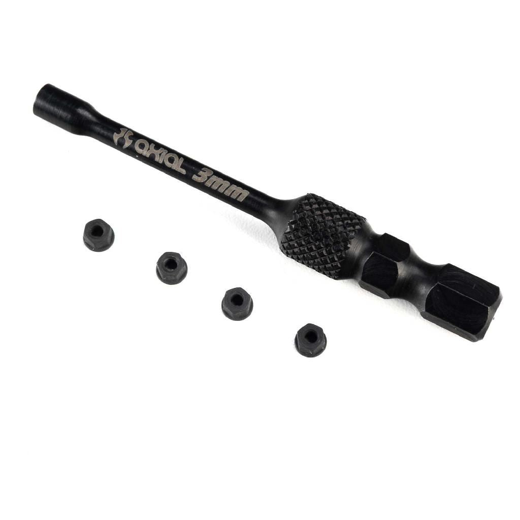 Axial Wrench, Wheel Nut, Serrated, Steel: Scx30