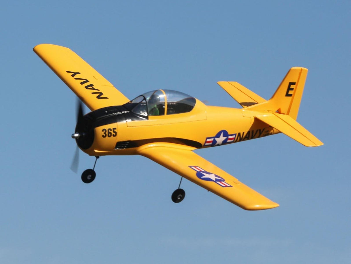 E Flite T-28 Trojan 1.1m BNF Basic - EFL08250