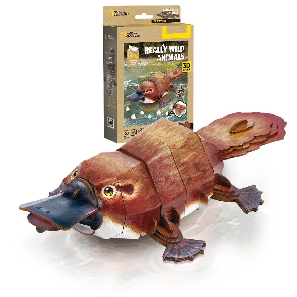 Cubicfun Platypus (68 Pieces)