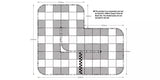 Kyosho Mini-Z Carpet Track 50 Expansion Set (44Pcs - 50X50)