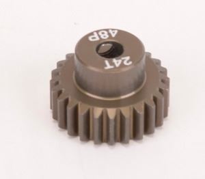 Core RC Pinion Gear 48DP 24T (7075 Hard Alloy)