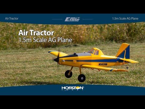 E-Flite Air Tractor 1.5M BNF Basic w/AS3X & SAFE Select - EFL16450