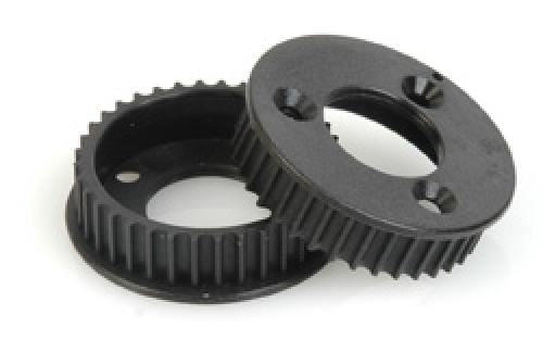 Schumacher Pulleys; syncro pair - 36 Twin