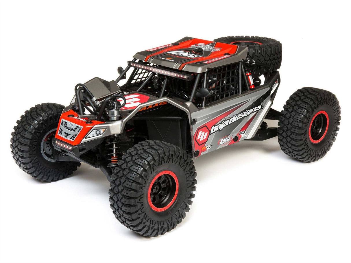 Losi Super Rock Rey: 1/6 4WD Elec Rock Racer, RTR Gray
