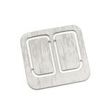 Yeah Racing Side-View Reflective Mirror Plate fits Traxxas 1/18 TRX-4M Defender