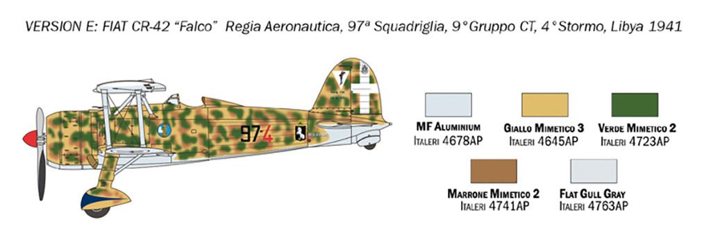 Italeri CR 42 Falco - Battle of Britain 80th Anniv