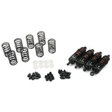 Yeah Racing Aluminum Big Bore Go 60mm Damper Set 4pcs for 1/10 RC OnRoad OffRoad Black