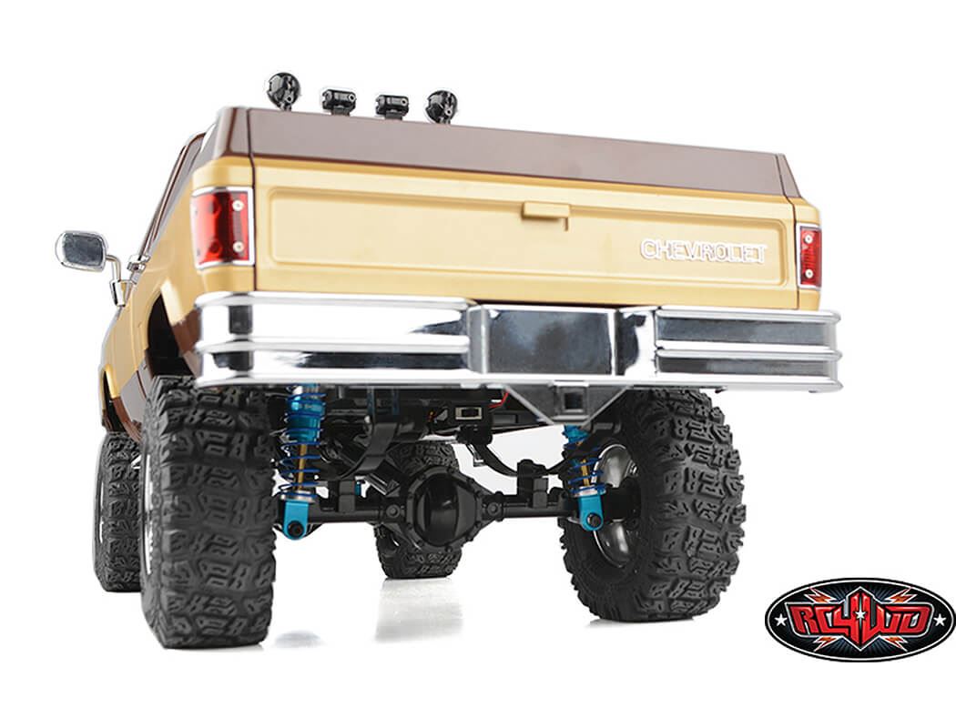 Rc4Wd King Off-Road Racing Shocks 80Mm Silver/Blue