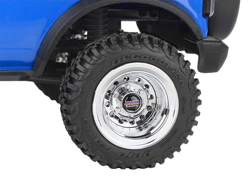 Rc4Wd American Racing 1.3  Outlaw Ii Deep Dish B/Loxk Wheels