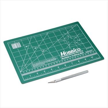 ELECTRIFLY Builder's Cutting Mat 9x12"(230x305mm) with Hobby Knife