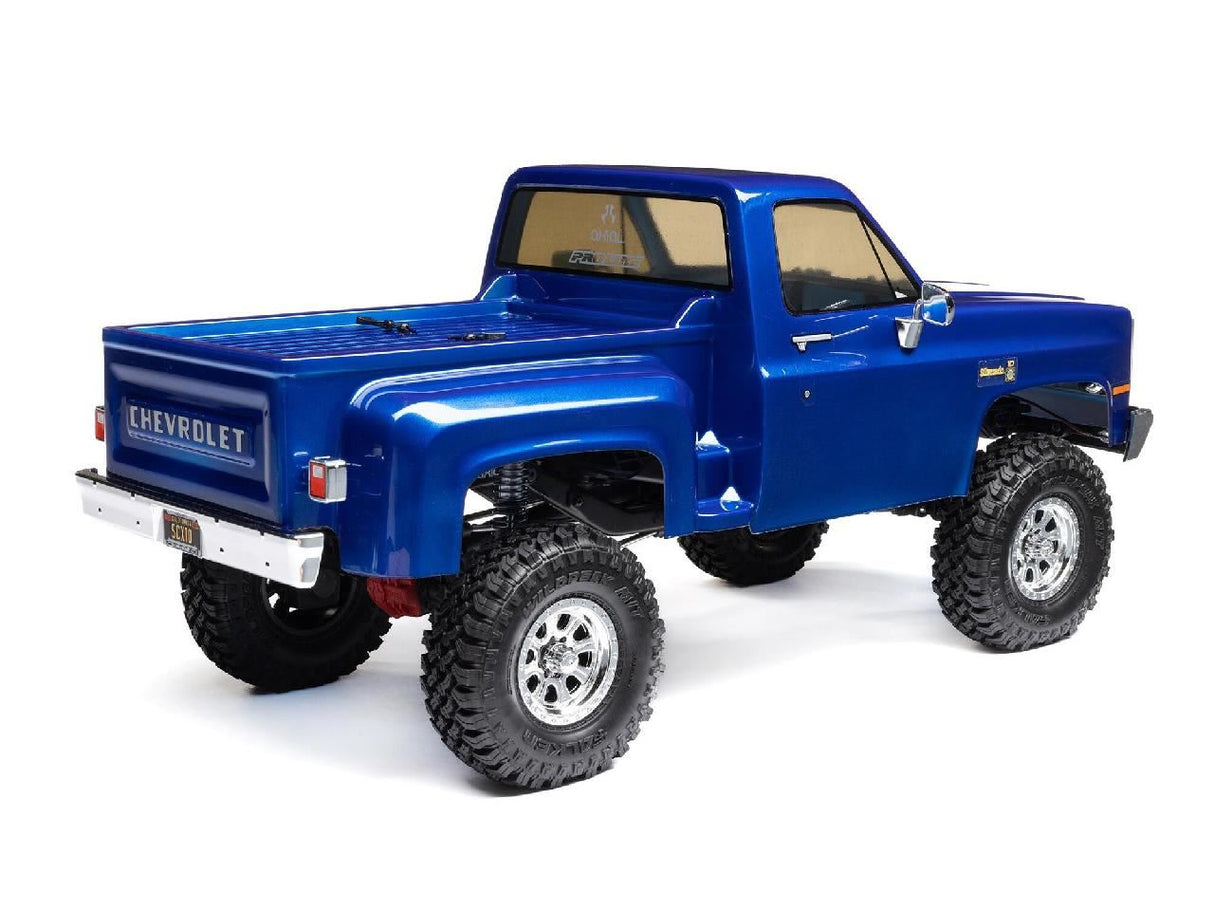 Axial 1/10 SCX10 III Base Camp 1982 Chevy K10 4X4 RTR, Blue