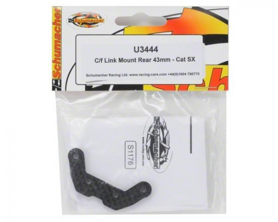 Schumacher CF Link Mount; Rear 43mm - Cat SX