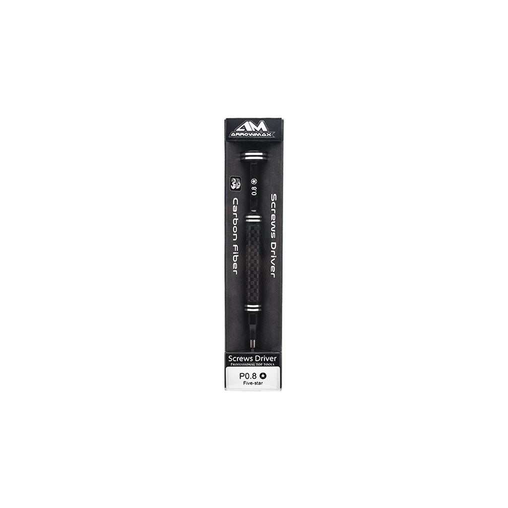 AM Carbon Screwdriver 3D Tip P0.8 Five Star