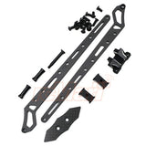 Yeah Racing Graphite Vertical Topdeck Set w/ ESC Mount for YD2S Black