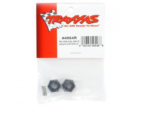 TRAXXAS Wheel hubs, hex (steel)