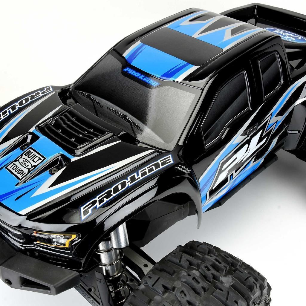 Proline 1/5 Pre-Cut 2017 Ford F-150 Raptor Tough-Color Black Body: X