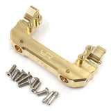 Yeah Racing Brass 77g Front Bumper & Servo Mount (Short Link ) For Axial SCX10 III AXI03007