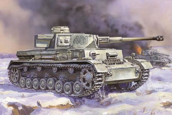 Zvesda Panzer IV Long Gun