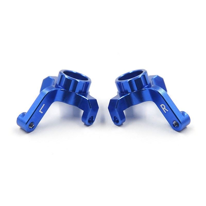Yeah Racing Aluminum Front Steering Knuckle Set For Losi 1/24 Micro-B 2Wd Buggy / 1/28 Micro-T Truck