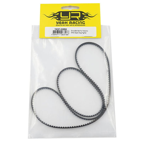 Yeah Racing Drive Belt Set For Yokomo 870C Super Dog Fighter Yz10 2023