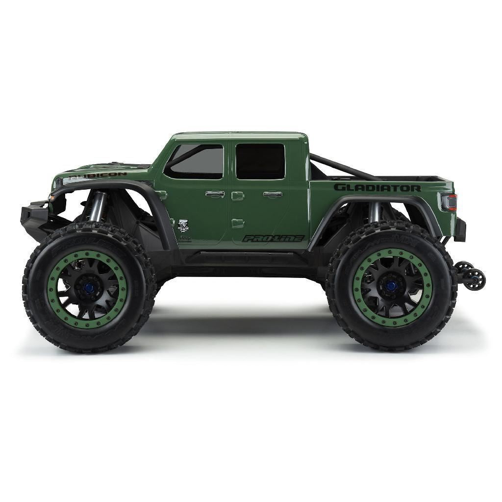 Proline 1/5 Pre-Cut Jeep Gladiator Rubicon Clear Body: X-Maxx