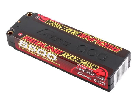 Gens Ace Li-Po HV Car Hard Case 2S1P 7.6V 6500mAh 140C RL2 with 5mm