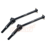 Yeah Racing Steel CVD For Tamiya WR02CB Black