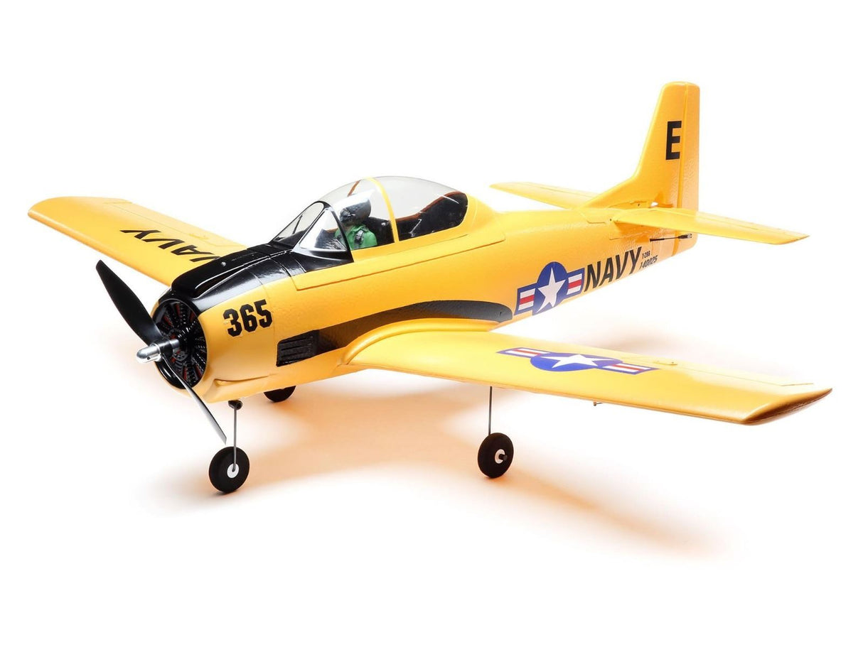E Flite T-28 Trojan 1.1m BNF Basic - EFL08250