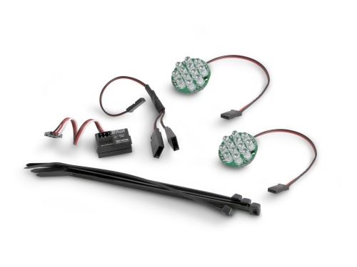 HPI Led Light With Battery Indicator Set (White) (336)