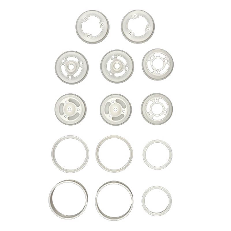 Associated Rc10 Model 24 Wheel Set, White
