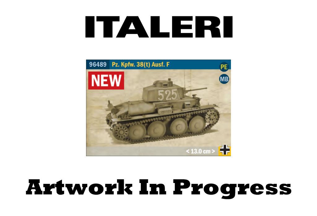Italeri Pz. Kpfw. 38(T) Ausf. F Inghost Divisionin