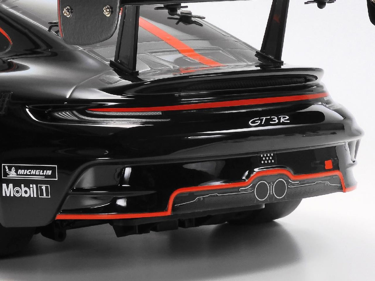 Tamiya Porsche 911 Gt3 R (992) With Black Painted Body (Tt-02)