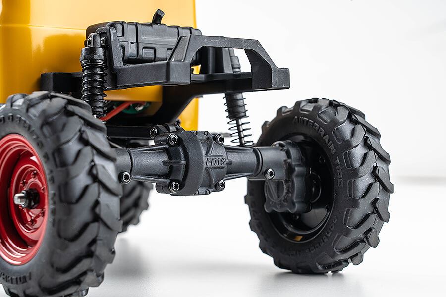 FMS FCX 1/24TH POWER WAGON SCALER RTR - YELLOW
