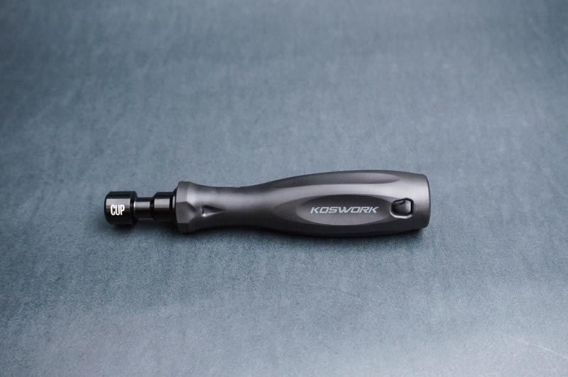 Koswork Hard Coated Aluminium Ball Cup Wrench 1:10