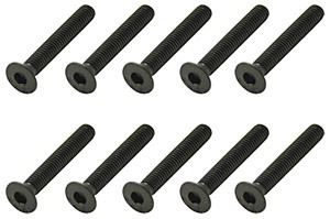 Core RC Steel Csk Hex Screws M3 x 20 pk10