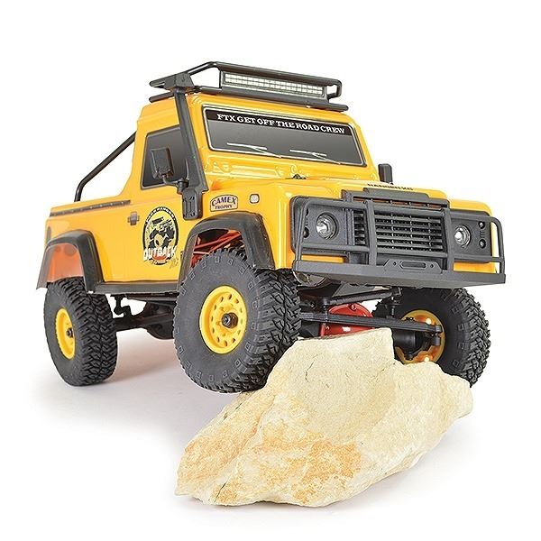 FTX OUTBACK RANGER XC PICK UP RTR 1 16 TRAIL CRAWLER - YELLOW