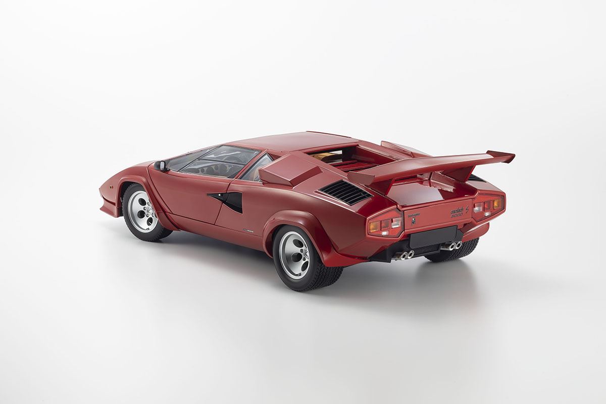 Kyosho 1:12 Lamborghini Countach Lp500 S Red/Tan Interior