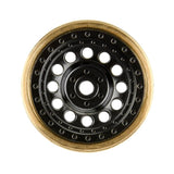 Proline 1/24 Rock Shooter Brass F/R 1.0In 7mm Crawler Wheels (2) Blac