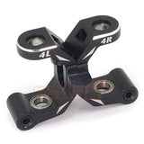 Yeah Racing Aluminum Front C Hubs Set Black For Traxxas Ford GT 4 Tec 2.0