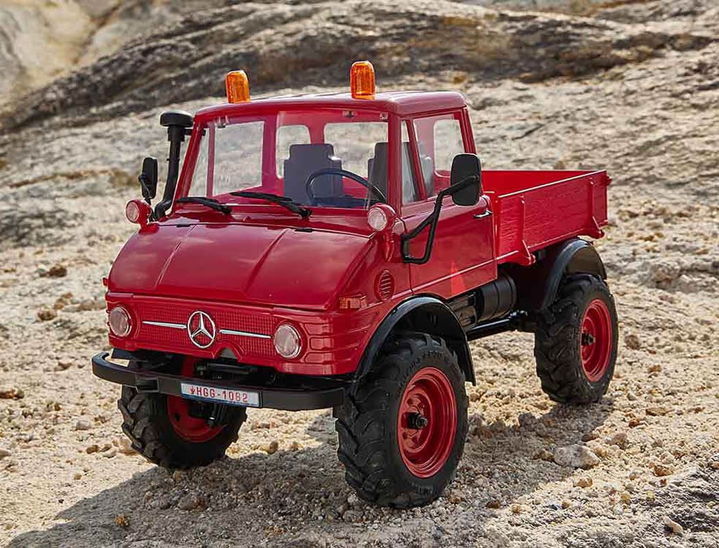 FMS FCX24 1/24TH UNIMOG SCALER RTR - RED