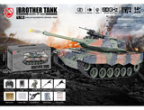 Brother Tank Rc Tank 1 18 German Leopard 2 Camo