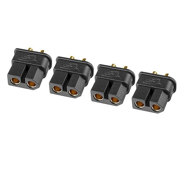 Corally Tc Pro Connector 3.5mm Gold Plated Connectors Reverse Polarity Protection - Male 4Pcs