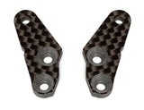 ASSOCIATED RC8B3 FT STEERING BLOCK ARMS + 2 DEGREES - GRAPHITE (PR)