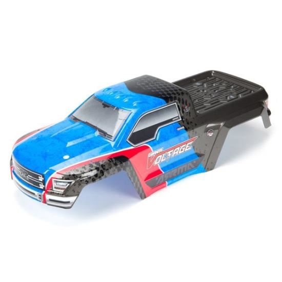 Arrma Granite Voltage Mega Srs Painted Decaled Trimmed Body (Blue/Black)