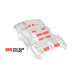 Proline 1/10 Pre-Cut Flo-Tek Fusion Clear Body: Short Course