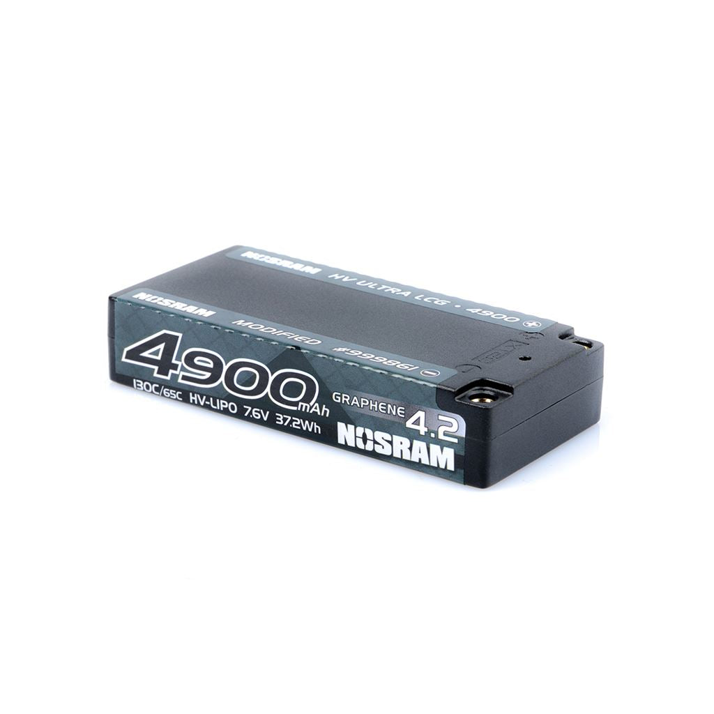 Nosram Lipo 4900 Graph4.2 Hv Ultra Lcg Mod Shorty